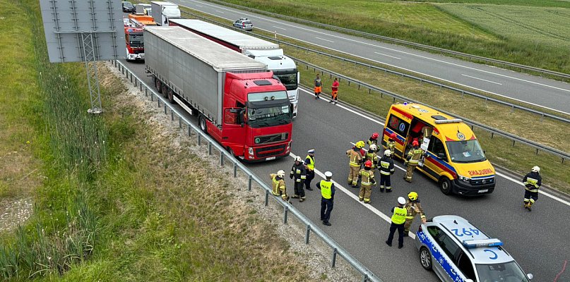 Próba samobójcza na A1 pod Włocławkiem? Autostrada zablokowana  - 68026