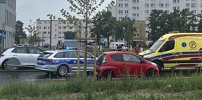 Wypadek na drodze średnicowej we Włocławku. Jedna osoba w szpitalu-68224