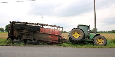 Pijany traktorzysta nie opanował maszyny-68341