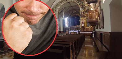 Zakłócił pogrzeb, pluł na księdza. Szokujące zdarzenie we Włocławku-79261