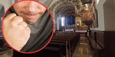 Zakłócił pogrzeb, pluł na księdza. Szokujące zdarzenie we Włocławku-79261