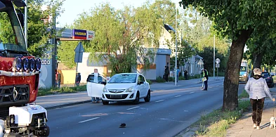 Potrącenie na Płockiej. Pieszy w szpitalu. Ulica nieprzejezdna (FOTO)-79270