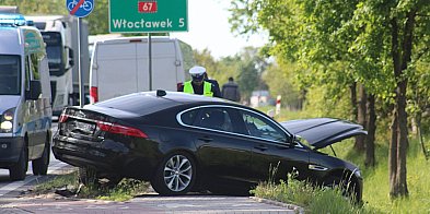 Zderzenie pod Włocławkiem. Sprawca z jaguara już ukaran-79394