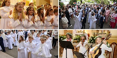 Sezon komunijny we Włocławku. Tak wyglądały uroczystości w parafiach [FOTO]-79499