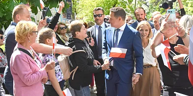 Tłumy w Ciechocinku na spotkaniu z Trzaskowskim-79932