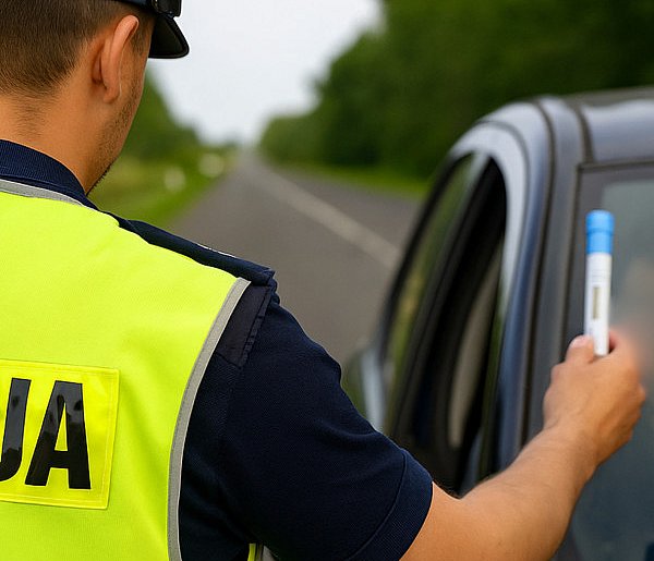 Nie tylko alkomat poszedł w ruch. Włocławska policja zrobiła testy-80001