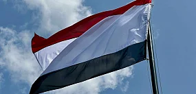 Flaga Jemenu na włocławskim osiedlu? Mieszkańcy pytają