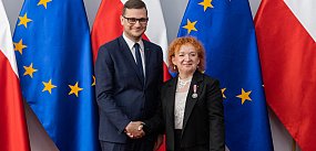 Była poseł i aktualny senator odznaczeni 