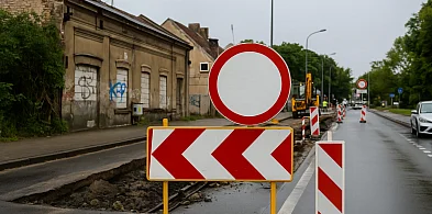Ruchliwa ulica w centrum zamknięta na dwa dni. Utrudnienia tylko do piątku?-80969