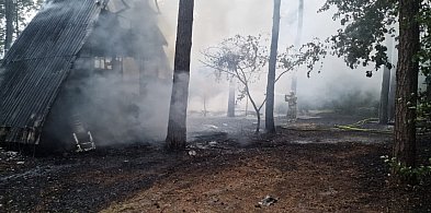 Pożar domków nad Wójtowskim: co naprawdę się tam wydarzyło? -81443