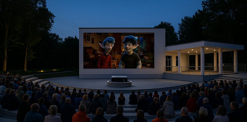 Kino pod chmurką? Na seans zaprasza amfiteatr w Wieńcu Zdroju  - 81457