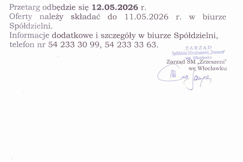 zdjecie ogloszenia
