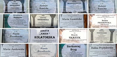 W mijającym tygodniu odeszli od nas [25 - 30 kwietnia]