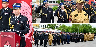 Strażacy świętowali we Włocławku. Wręczono awanse i odznaczenia [FOTO]