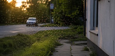 Opryski były, meszki zostały. Miasto tłumaczy, dlaczego nie pryska z powietrza