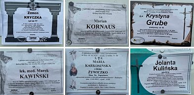 W mijającym tygodniu odeszli od nas [6 - 12 czerwca]