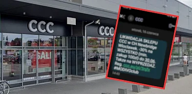 CCC zamyka sklep we Włocławku? Klienci dostali taki SMS