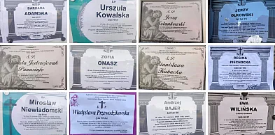 W mijającym tygodniu odeszli od nas [NEKROLOGI 20 - 27 czerwca]