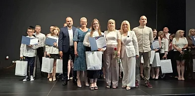 Młode talenty z gminy Włocławek nagrodzone. "To wy jesteście naszą przyszłością"