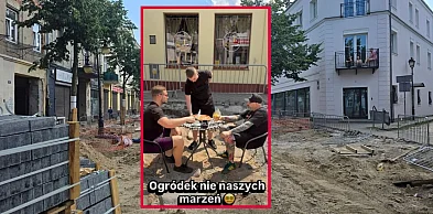 "Ogródek nie naszych marzeń". Restauracja z 3 Maja pokazała swoją perspektywę
