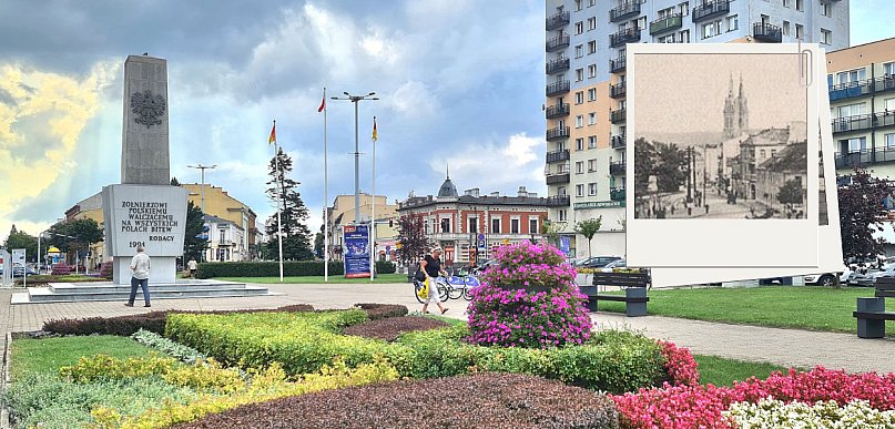 Zobacz plac Wolności na widokówce z lat 30. XX wieku