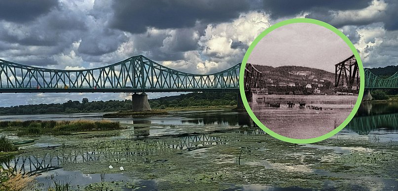 Znasz to zdjęcie mostu? Tak wyglądał podczas okupacji!
