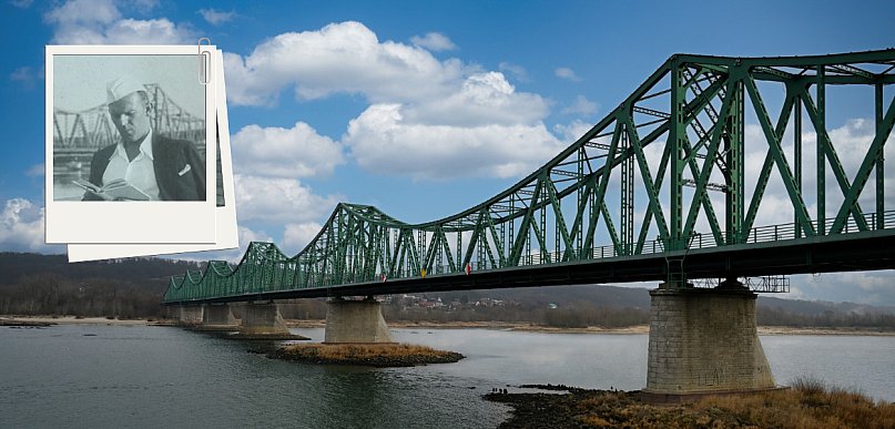 Nieznajomy mężczyzna i dwa mosty na jednej fotografii. Widziałeś?