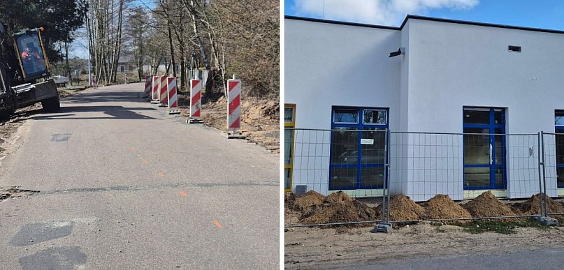 Dwie inwestycje w jednej miejscowości. Józefowo zmienia się na oczach mieszkańców
