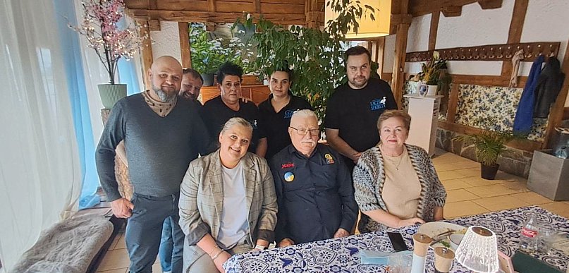 Wałęsa w restauracji we Włocławku! Wiemy, co jadł