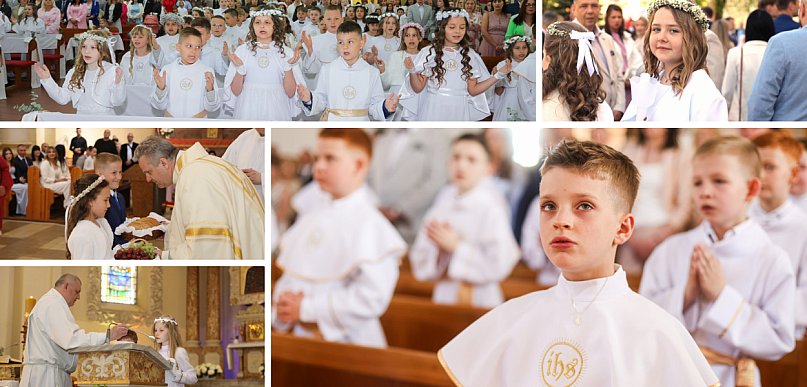 Sezon komunijny rozpoczęty. Tak wyglądają uroczystości w parafiach we Włocławku