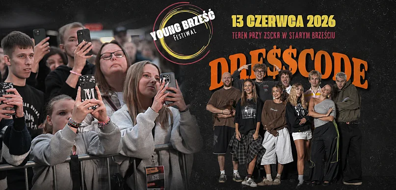 Dre$$code zagra pod Brześciem. Young Brześć Festiwal stawia na młodych i rap