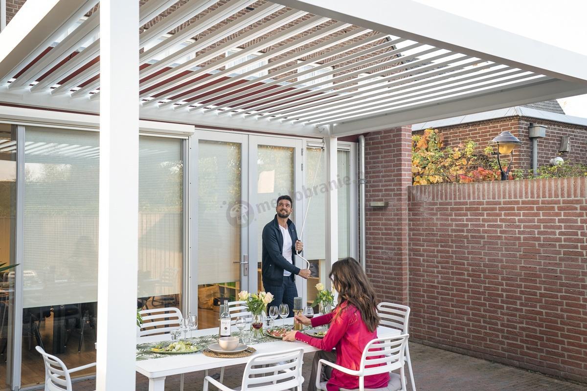 pergola-tarasowa-nowoczesna-biała-mirador-classic-3x3-meblobranie
